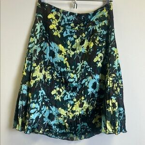 Axcess Black and Blue A-Line Skirt